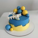 Чорнично-лимонний торт