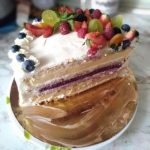 Торт апельсиновий