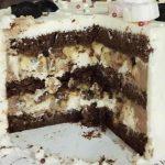 Бенто торт Снікерс