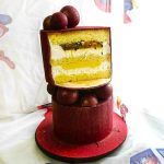 Торт манго-маракуя