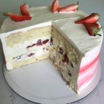 Вишнево-кокосовий чізкейк