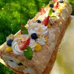 Меренговий рулет