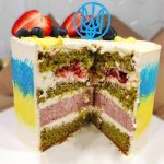 Торт Фісташка-малина