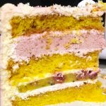 Бісквіт ківі-полуниця