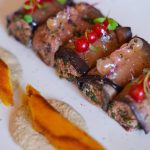 Рулетики з баклажан